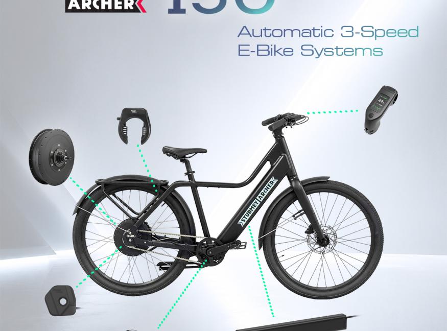 SunRace Unveils 48V Automatic 3-Speed E-Bike System